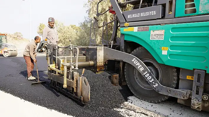 Melikgazi'de yollar yenileniyor