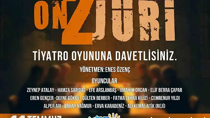 Tiyatro tutkunları müjde: '12 Jüri' perdelerde