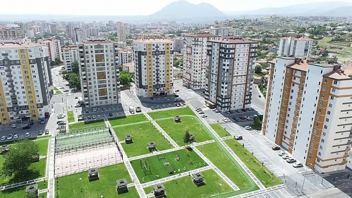 Melikgazi'den 2 bin 517 daire