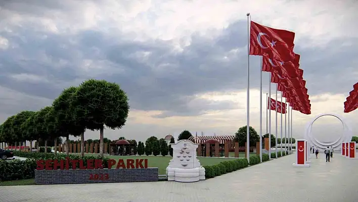 Melikgazi'den anlamlı park