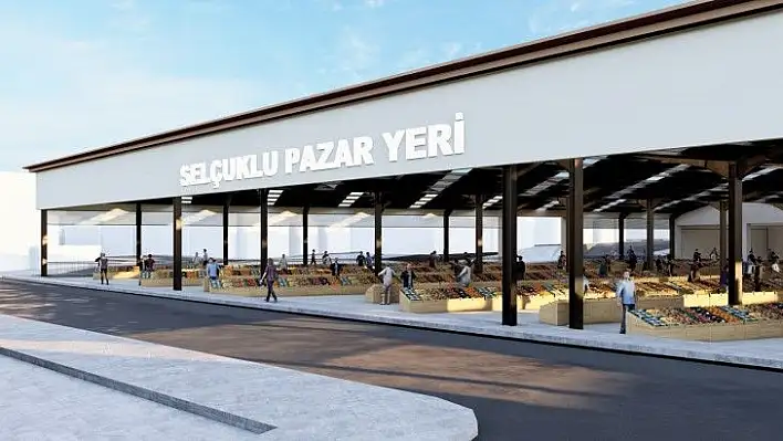 Melikgazi'den pazar yerlerine yeni bakış açısı