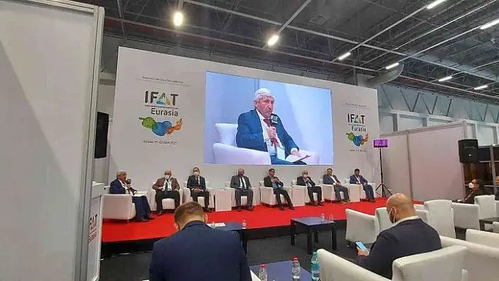 Melikgazi geri dönüşüm çalışmaları IFAT Eurasia panelinde örnek alındı