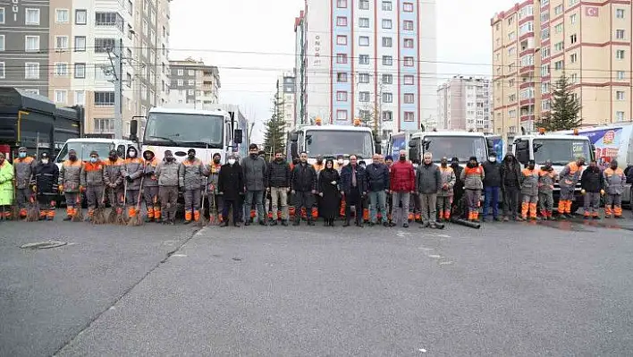 Melikgazi'de İldem temizliği...