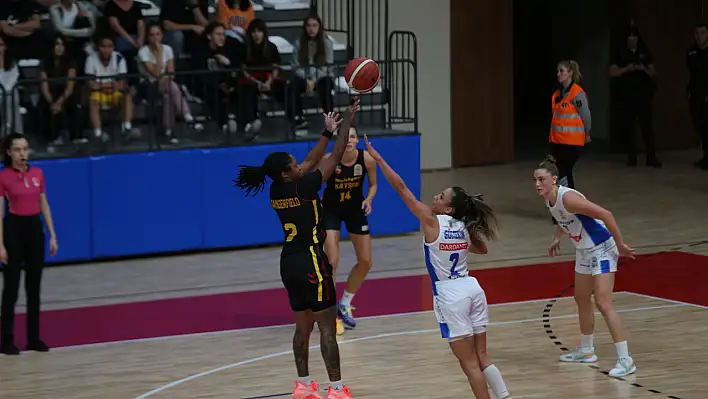 Melikgazi Kayseri Basketbol lige galibiyet ile başladı!