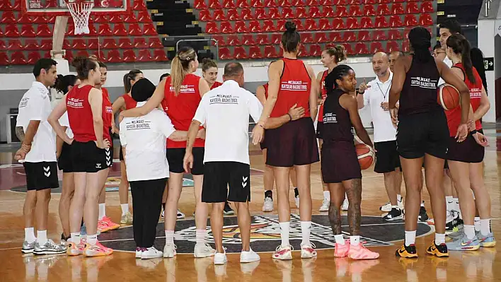 Melikgazi Kayseri Basketbol sezona deplasmanda başlıyor