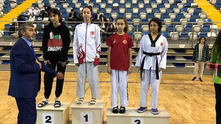 Melikgazi Taekwondo Takımı'ndan bir başarı daha