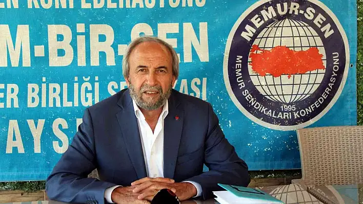 Memur Sen İl Temsilcisi Kalkan: Zihniyeti değişmeyen insanlar var!