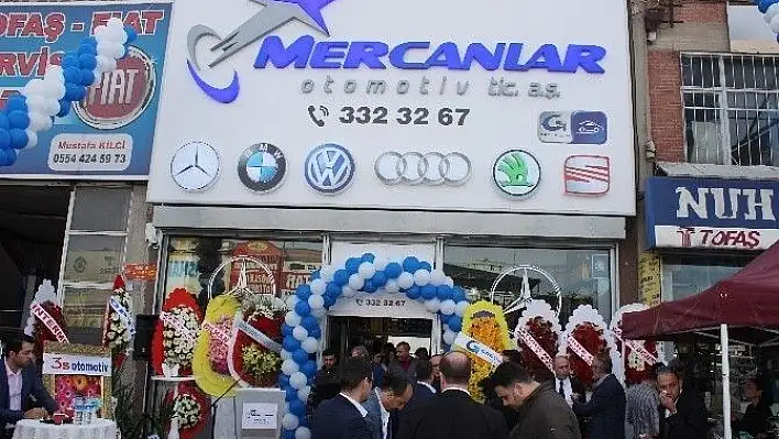 Mercanlar Otomotiv'in Kayseri şubesi açıldı