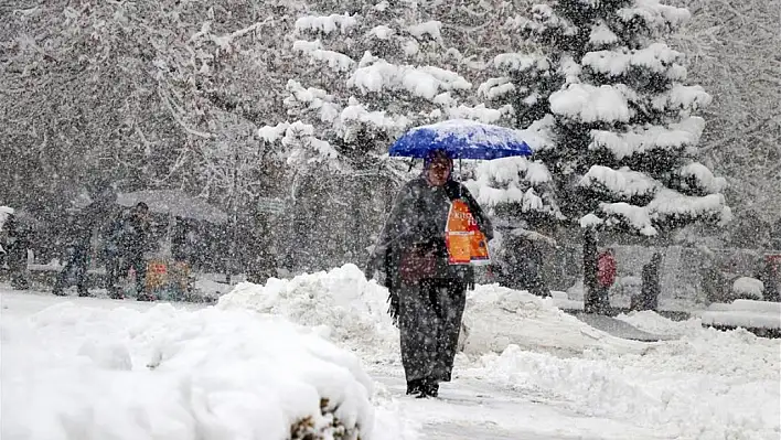 Meteoroloji'den Kayseri için 'kar' açıklaması