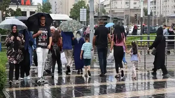 Meteoroloji ilçe ilçe açıkladı! Gök gürültülü sağanak geliyor