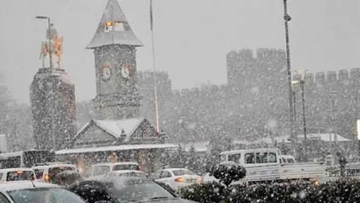 Meteorolojiden kar yağışı uyarısı