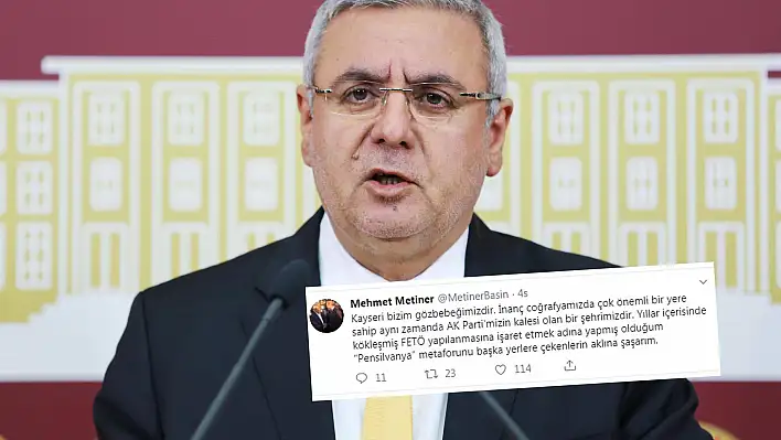 Metiner: Pensilvanya metaforunu başka yerlere çekenlerin aklına şaşarım