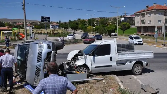  Meydana gelen kazada oda başkanı yaralandı