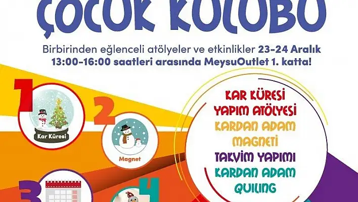 Meysu Çocuk Kulübü'nde etkinlikler başlıyor