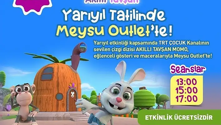 Meysu Outlet'te yarıyıl heyecan başlıyor