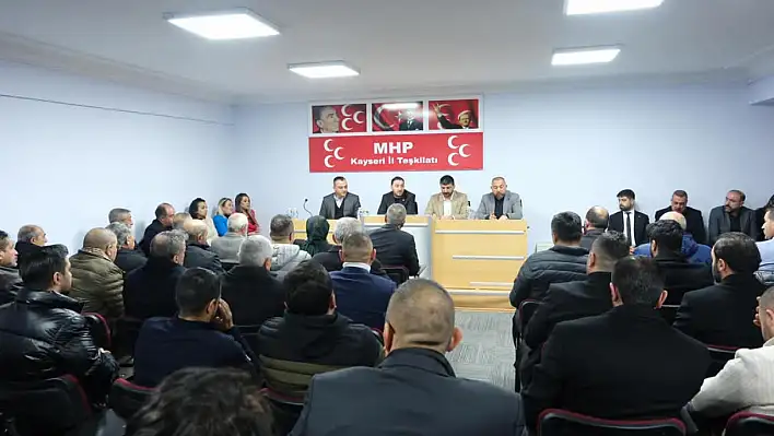 MHP bugün Kayseri'de açılış yapacak! İşte programın yapılacağı yer