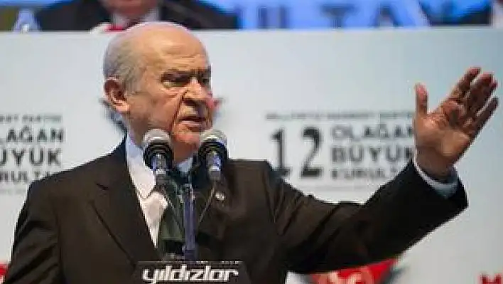 MHP'de Bahçeli yeniden genel başkan 