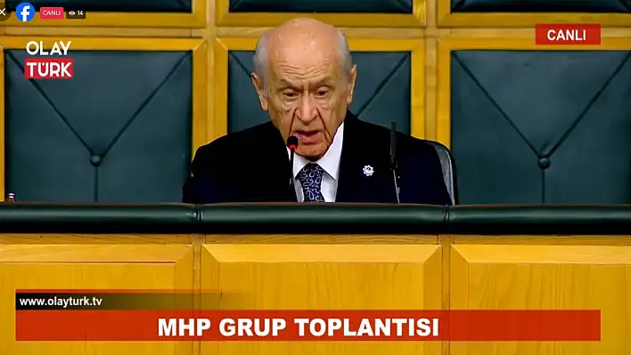 MHP Grup Toplantısı'nda dikkat çeken ayrıntı!