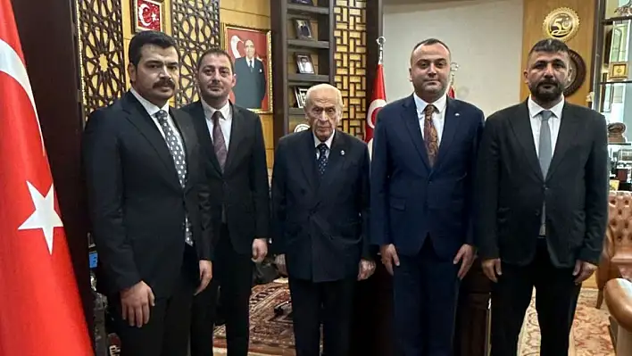 MHP Kayseri'den Bahçeli'ye ziyaret