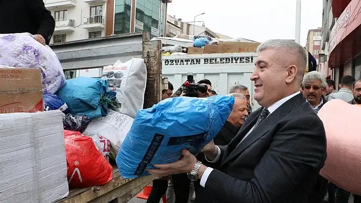 MHP Kayseri İl Başkanlığı'ndan deprem bölgelerine yardım eli