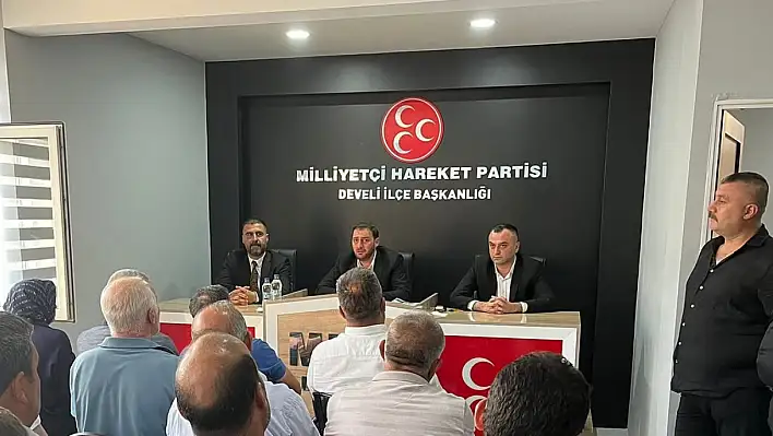 MHP Kayseri İl Başkanlığı'ndan Develi çıkarması