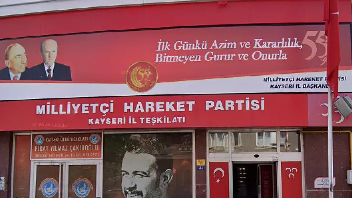 MHP Kayseri il yönetimi bundan böyle bakın kime danışacak?