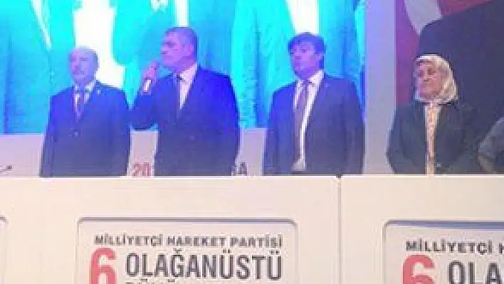 MHP KURULTAYINA KAYSERİ İMZASI