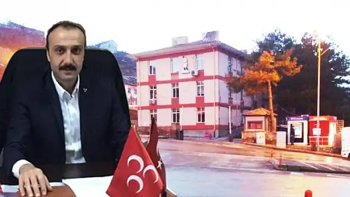 MHP'Lİ BAŞKAN: TEHLİKE VAR ÖNLEM ALIN!