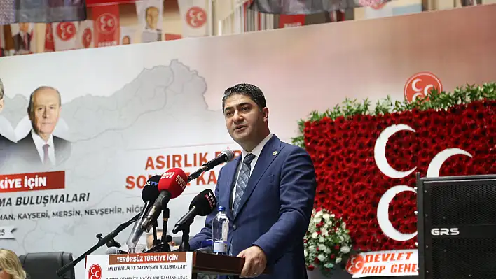 MHP'li Özdemir Adana'da konuştu: Terörsüz Türkiye hedefimizdir