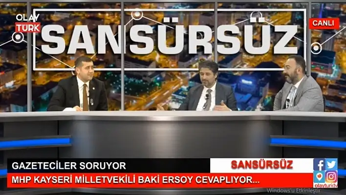 MHP Milletvekili Ersoy'dan dikkat çeken çıkış: Kayseri hak ettiği yatırımın içerisinde değil