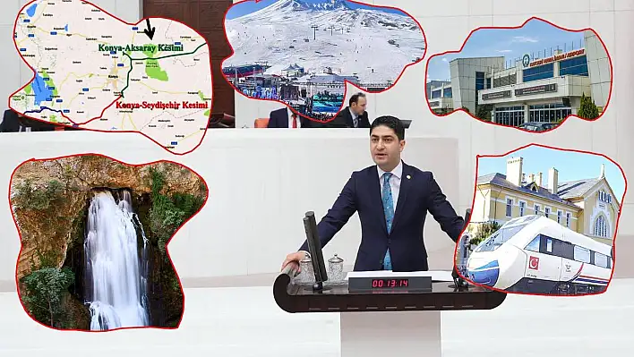 MHP Milletvekili Özdemir, 5 dakikada Kayseri'nin sorunlarını anlattı