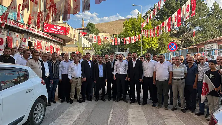 MHP Pınarbaşı'da devir teslim töreni!