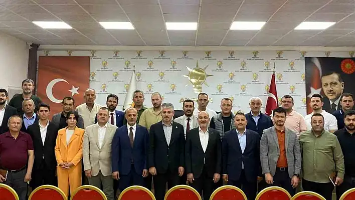 AK Vekil'den 8 ilçeye ziyaret