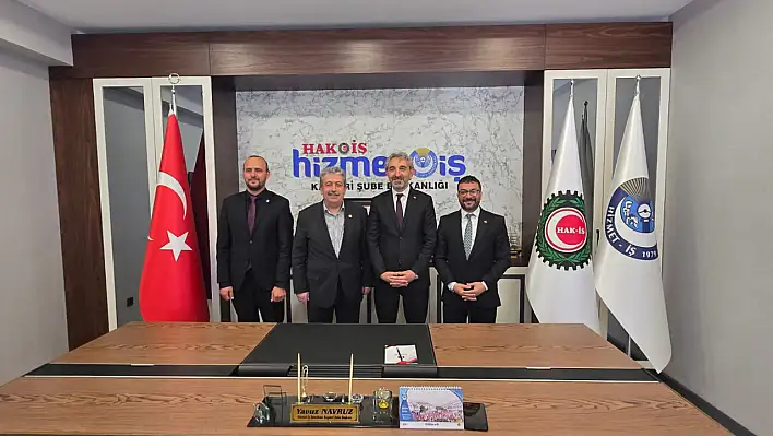 Milletvekili Özsoy, Hizmet-İş ve Öz Sağlık-İş'i ziyaret etti
