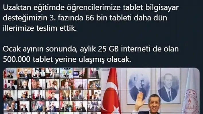 500 bin tablet ne zaman gelecek?