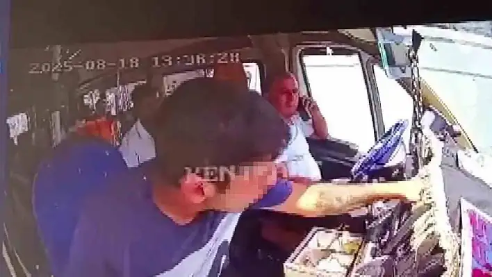 Yok böyle hırsızlık: Şoför neye uğradığını şaşırdı