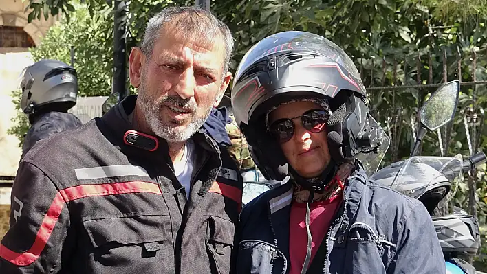Motosiklet tutkunlarının Doğu Turu Kayseri'de sona erecek