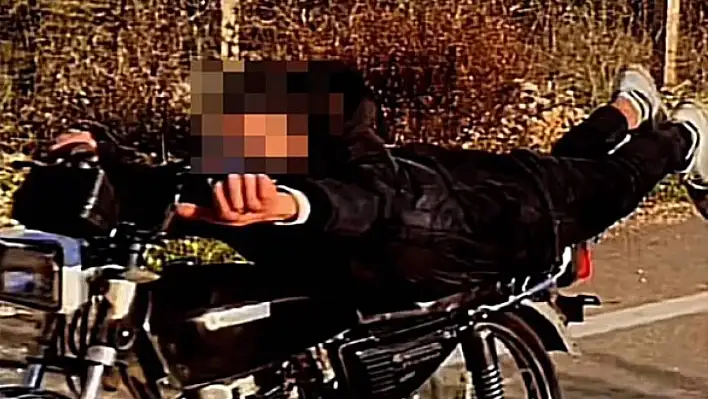 Motosikletli şov pahalıya patladı