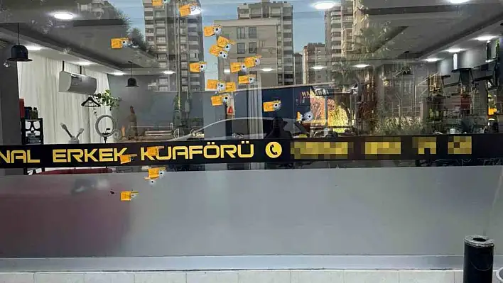 Otomatik tabancayla dükkana saldırı
