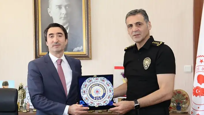 Müdür Aydın'dan Kayseri'nin yeni Kaymakamına ziyaret!