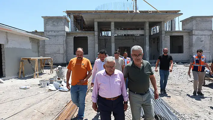 Muhittin Birdal Camii çalışmaları devam ediyor
