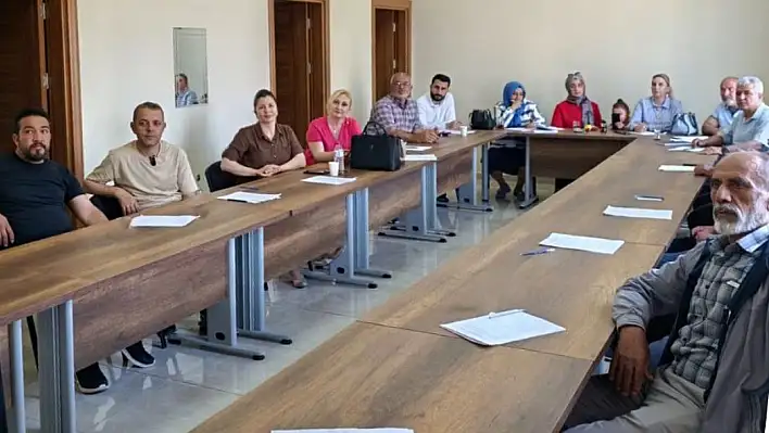 Muhtarlar sağlık için eğitim aldı