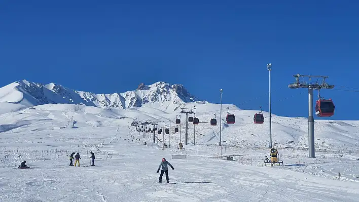 Müjde! Erciyes'te sezon açıldı