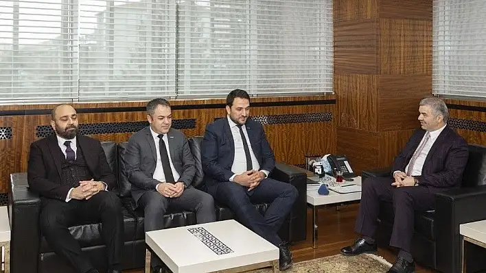 MÜSİAD heyetinden Başkan Çelik'e ziyaret