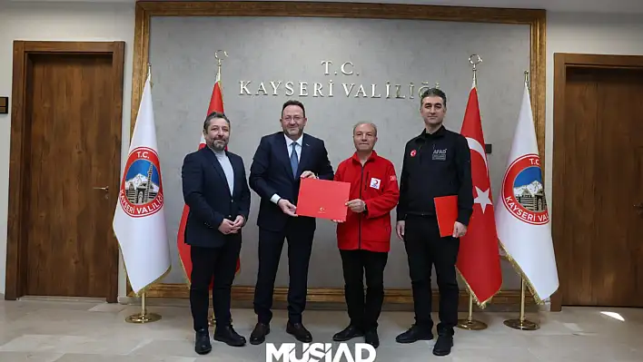 MÜSİAD  ve Kızılay'dan işbirliği