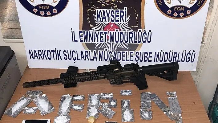 Narkotik polisinden 'Afrin' desteği