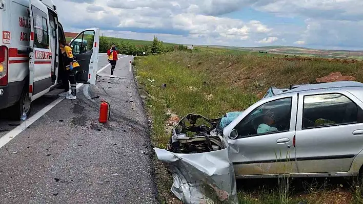 Kayseri plakalı araç Hacıbektaş'ta kaza yaptı: 2 ölü