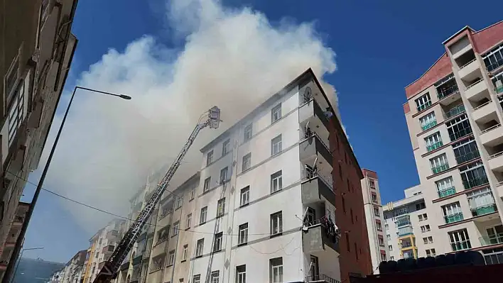 Bacadan çıkan yangın korkuttu