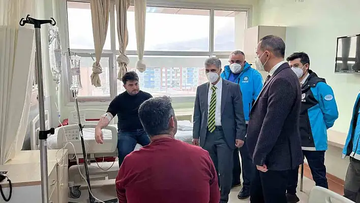 Niğde'de kimyasal zehirlenmenin yaşandığı fabrikaya ilk giden itfaiyeciler tedavi altında