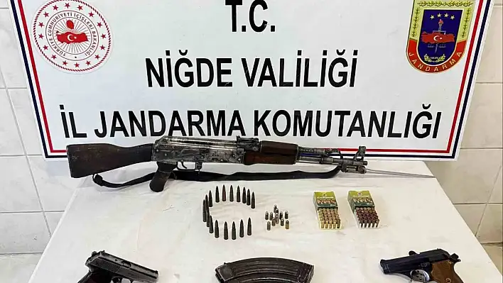 Ruhsatsız silah operasyonu